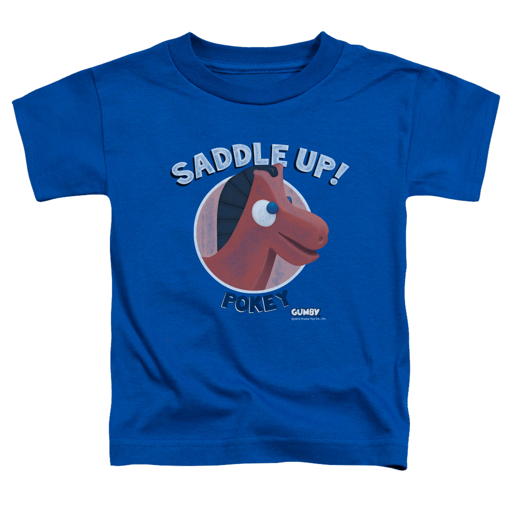 Gumby Saddle Up Kid's T-Shirt (Ages 4-7) Kid's T-Shirt (Ages 4-7) Gumby   