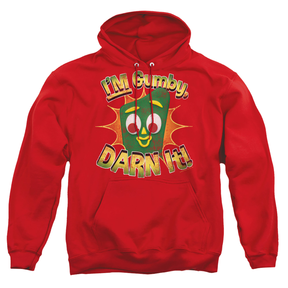 Gumby Darn It Pullover Hoodie Pullover Hoodie Gumby   