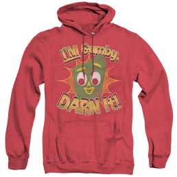 Gumby Darn It - Heather Pullover Hoodie Heather Pullover Hoodie Gumby   
