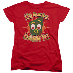 Gumby Darn It Women's T-Shirt Women's T-Shirt Gumby   