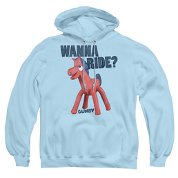 Gumby Wanna Ride - Pullover Hoodie Pullover Hoodie Gumby   