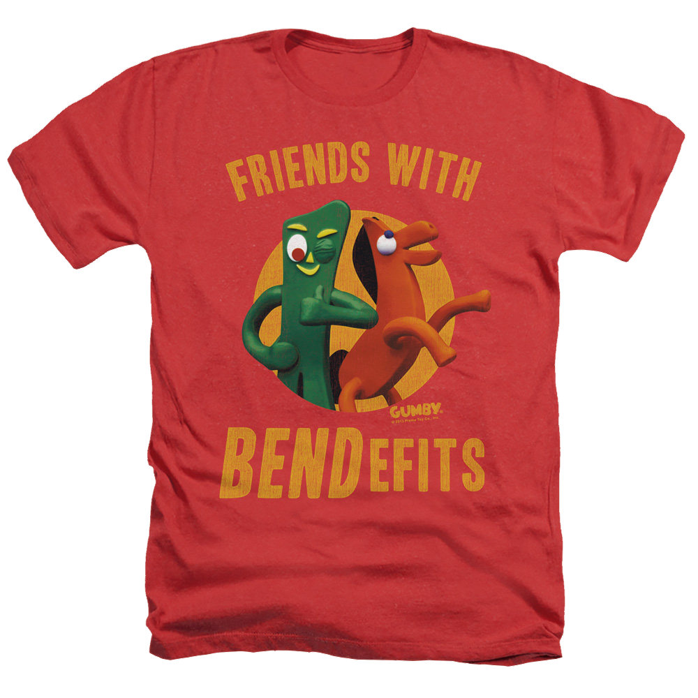 Gumby Bendefits Men's Heather T-Shirt Men's Heather T-Shirt Gumby   