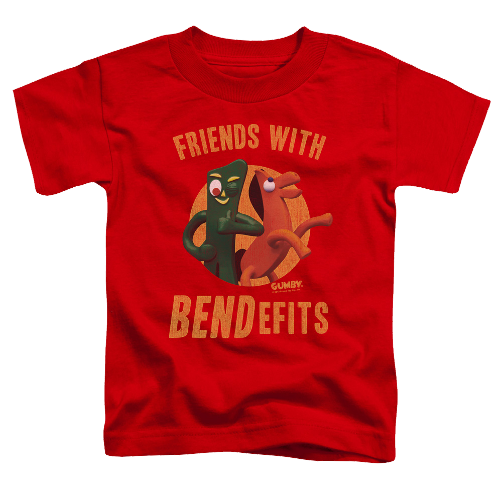 Gumby Bendefits Kid's T-Shirt (Ages 4-7) Kid's T-Shirt (Ages 4-7) Gumby   