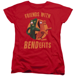 Gumby Bendefits Women's T-Shirt Women's T-Shirt Gumby   