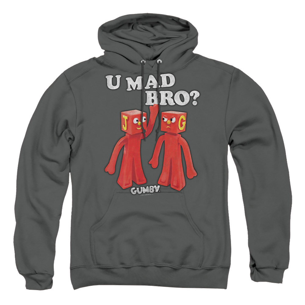 Gumby U Mad Bro Pullover Hoodie Pullover Hoodie Gumby   