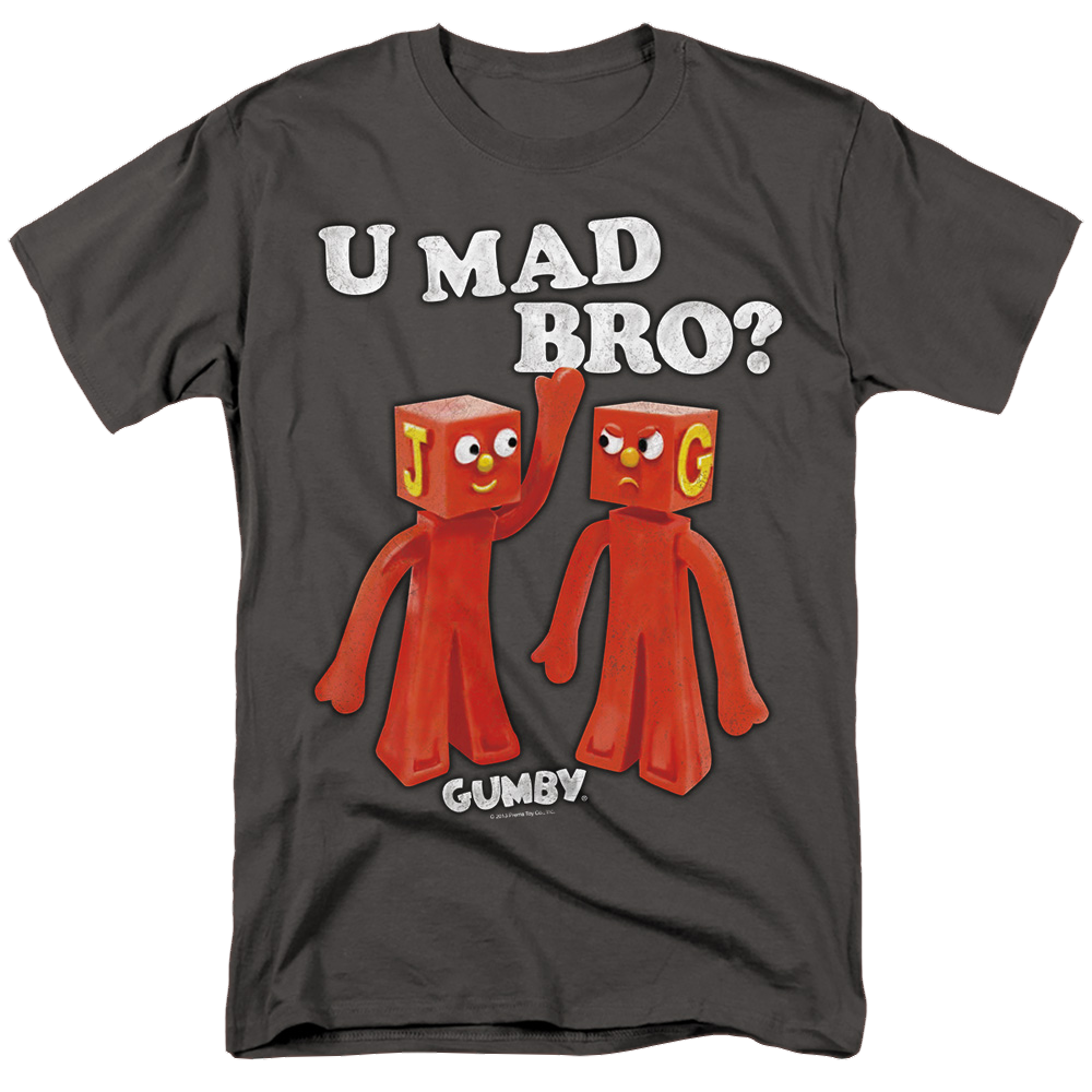 Gumby U Mad Bro Men's Regular Fit T-Shirt Men's Regular Fit T-Shirt Gumby   