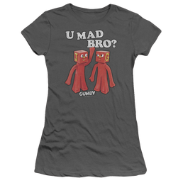 Gumby U Mad Bro Juniors T-Shirt Juniors T-Shirt Gumby   