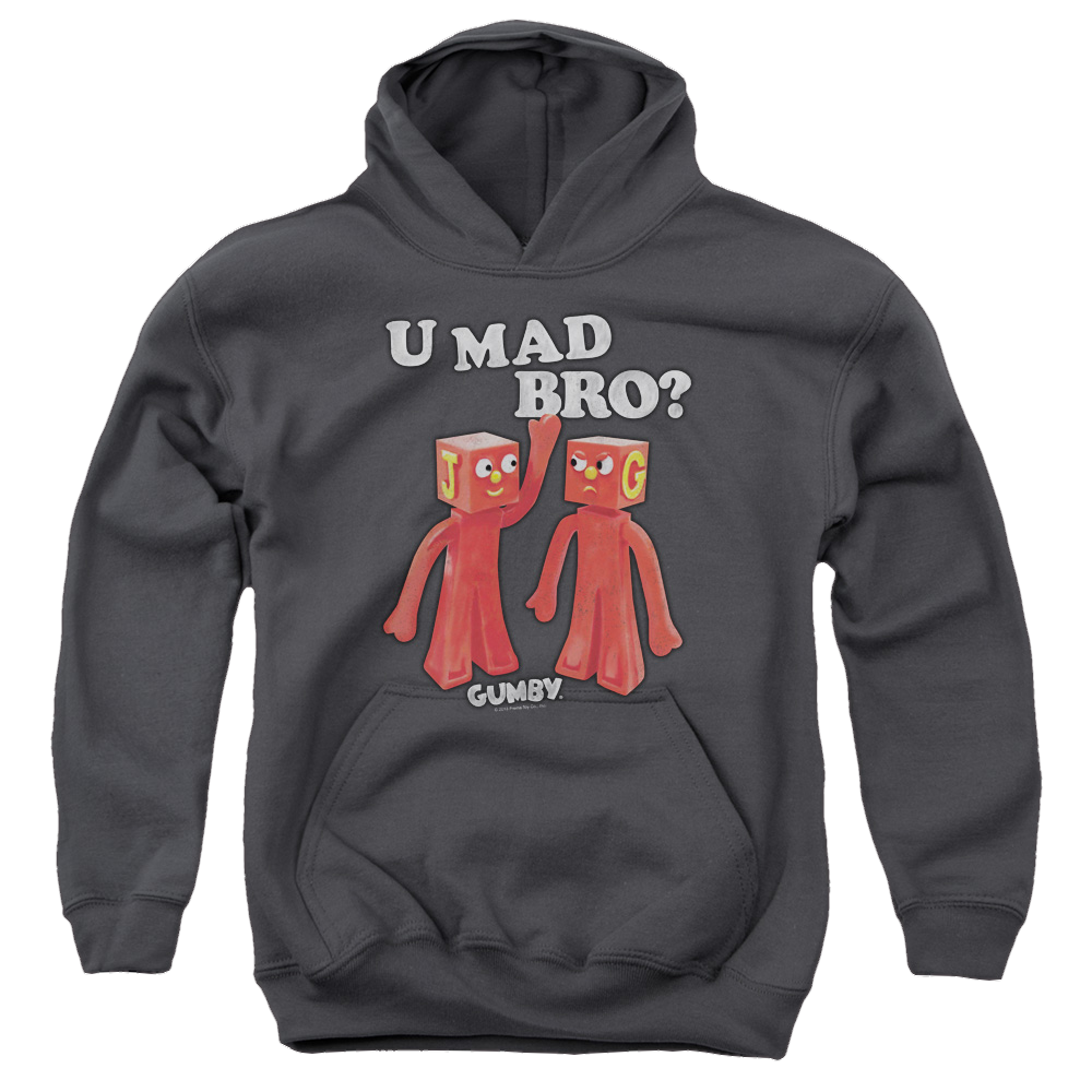 Gumby U Mad Bro Youth Hoodie (Ages 8-12) Youth Hoodie (Ages 8-12) Gumby   