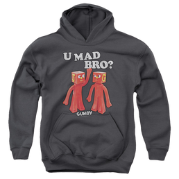 Gumby U Mad Bro Youth Hoodie (Ages 8-12) Youth Hoodie (Ages 8-12) Gumby   
