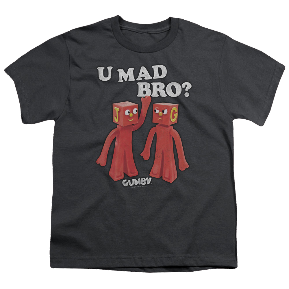 Gumby U Mad Bro Youth T-Shirt (Ages 8-12) Youth T-Shirt (Ages 8-12) Gumby   
