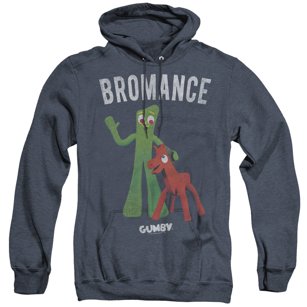 Gumby Bromance - Heather Pullover Hoodie Heather Pullover Hoodie Gumby   