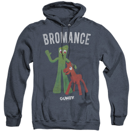 Gumby Bromance - Heather Pullover Hoodie Heather Pullover Hoodie Gumby   