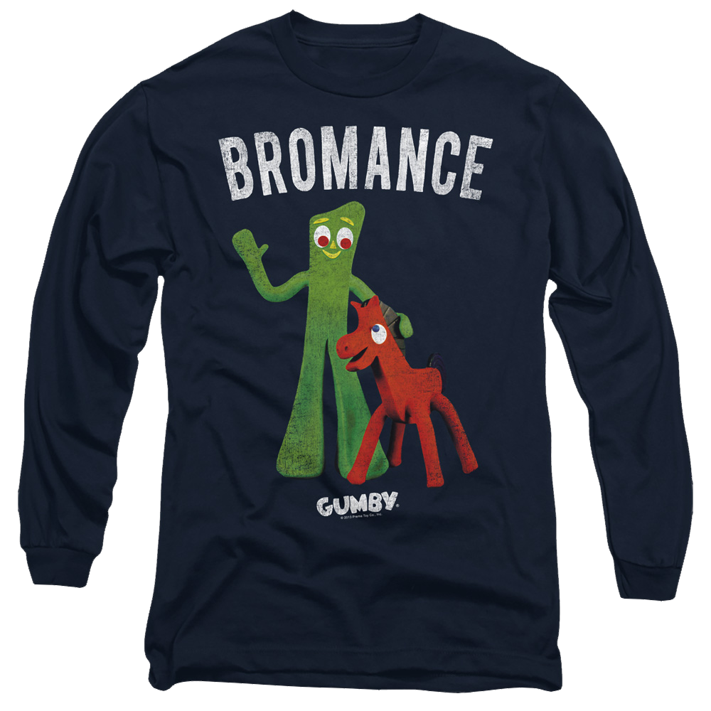 Gumby Bromance Men's Long Sleeve T-Shirt Men's Long Sleeve T-Shirt Gumby   