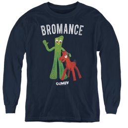 Gumby Bromance - Youth Long Sleeve T-Shirt Youth Long Sleeve T-Shirt Gumby   