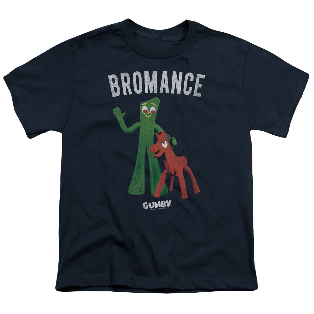 Gumby Bromance Youth T-Shirt (Ages 8-12) Youth T-Shirt (Ages 8-12) Gumby   