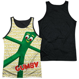 Gumby Stretched Men's Black Back Tank Men's Black Back Tank Gumby   