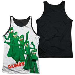 Gumby Moves Men's Black Back Tank Men's Black Back Tank Gumby   