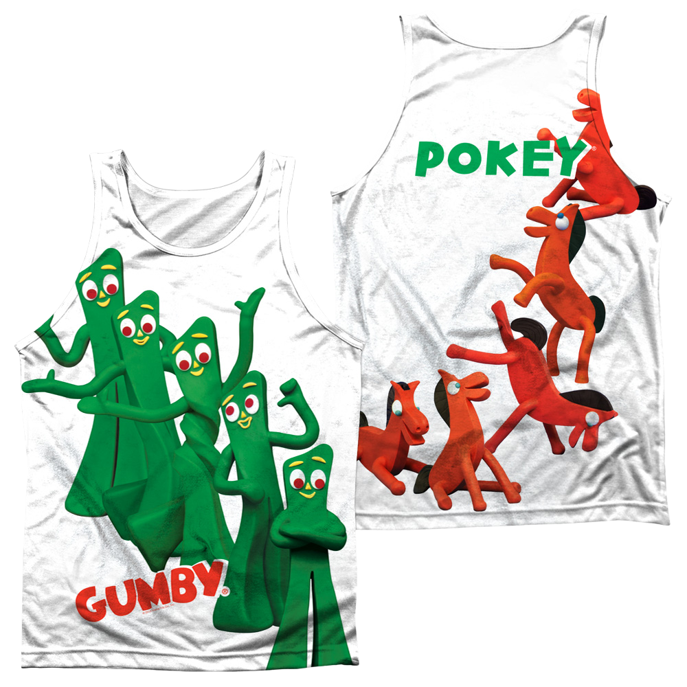 Gumby Moves Men's All Over Print Tank Men's All Over Print Tank Gumby   