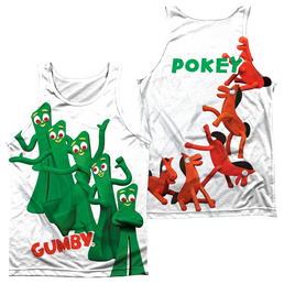 Gumby Moves Men's All Over Print Tank Men's All Over Print Tank Gumby   