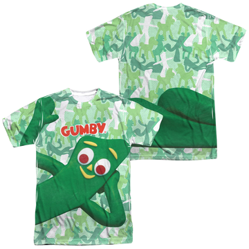 Gumby Gumbyflage Men's All Over Print T-Shirt Men's All-Over Print T-Shirt Gumby   