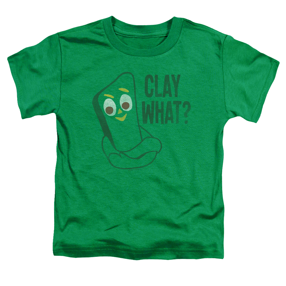 Gumby Clay What Kid's T-Shirt (Ages 4-7) Kid's T-Shirt (Ages 4-7) Gumby   