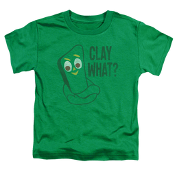 Gumby Clay What Kid's T-Shirt (Ages 4-7) Kid's T-Shirt (Ages 4-7) Gumby   