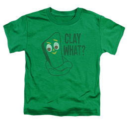 Gumby Clay What Toddler T-Shirt Toddler T-Shirt Gumby   