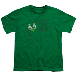 Gumby Clay What Youth T-Shirt (Ages 8-12) Youth T-Shirt (Ages 8-12) Gumby   