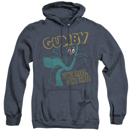 Gumby Bend There - Heather Pullover Hoodie Heather Pullover Hoodie Gumby   