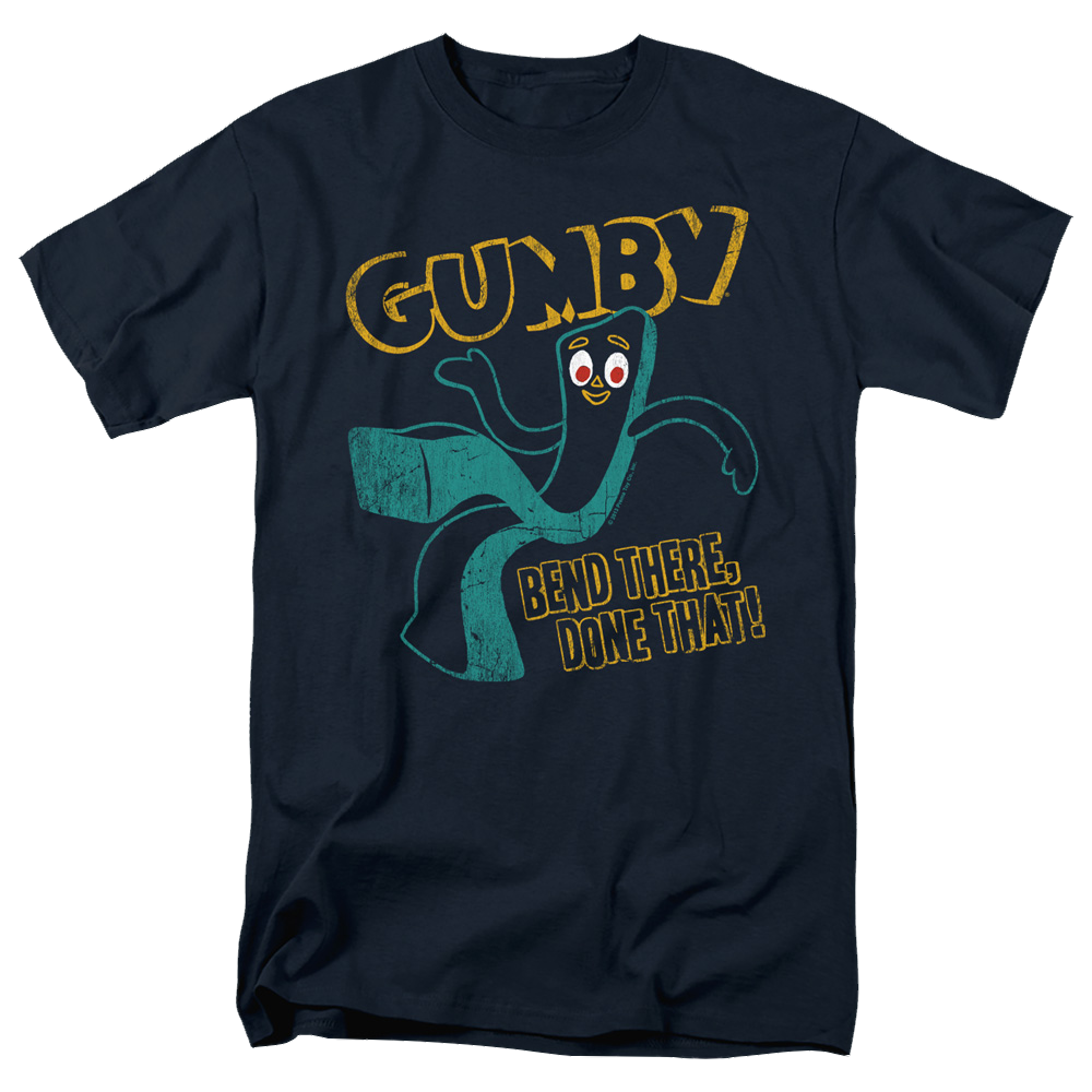Gumby Bend There Men's Regular Fit T-Shirt Men's Regular Fit T-Shirt Gumby   