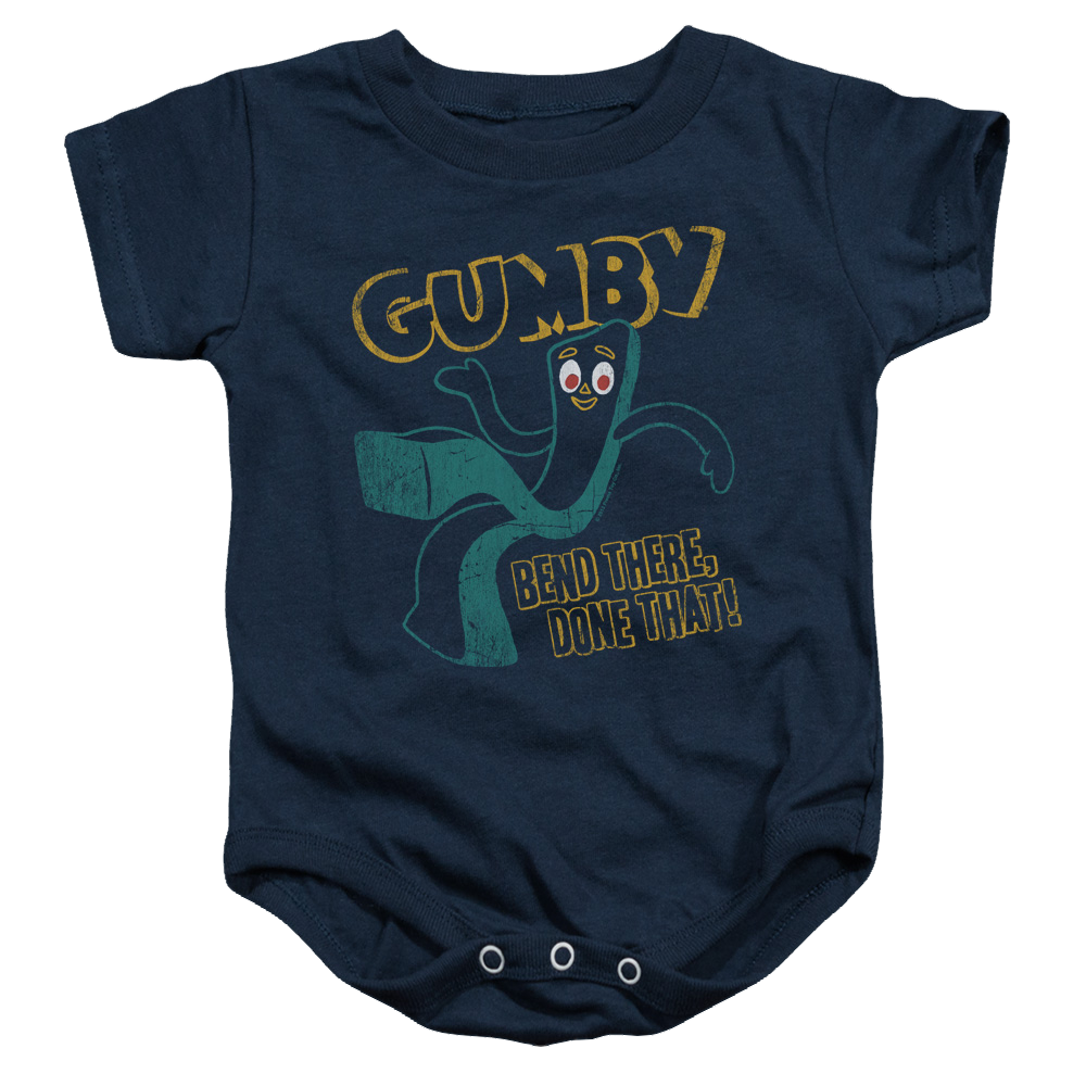Gumby Bend There - Baby Bodysuit Baby Bodysuit Gumby   