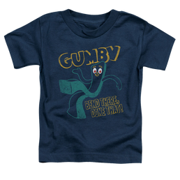 Gumby Bend There Toddler T-Shirt Toddler T-Shirt Gumby   