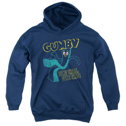 Gumby Bend There Youth Hoodie (Ages 8-12) Youth Hoodie (Ages 8-12) Gumby   
