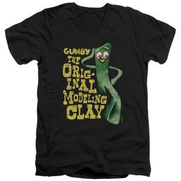 Gumby So Punny Men's V-Neck T-Shirt Men's V-Neck T-Shirt Gumby   