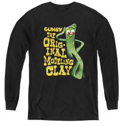 Gumby So Punny - Youth Long Sleeve T-Shirt Youth Long Sleeve T-Shirt Gumby   