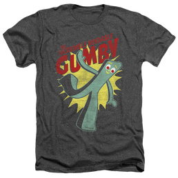 Gumby Bendable Men's Heather T-Shirt Men's Heather T-Shirt Gumby   