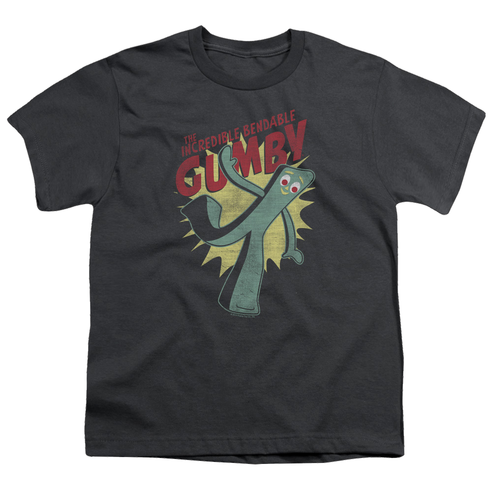 Gumby Bendable Youth T-Shirt (Ages 8-12) Youth T-Shirt (Ages 8-12) Gumby   