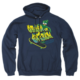 Gumby Green And Extreme Pullover Hoodie Pullover Hoodie Gumby   
