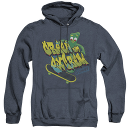 Gumby Green And Extreme - Heather Pullover Hoodie Heather Pullover Hoodie Gumby   