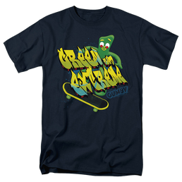 Gumby Green And Extreme Men's Regular Fit T-Shirt Men's Regular Fit T-Shirt Gumby   