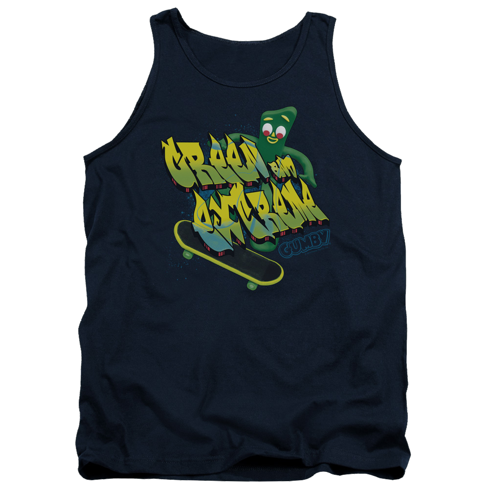 Gumby Green And Extreme Men's Tank Men's Tank Gumby   