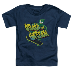 Gumby Green And Extreme Toddler T-Shirt Toddler T-Shirt Gumby   