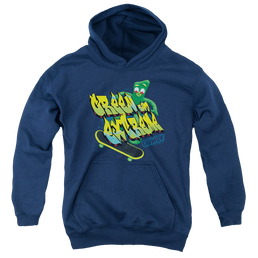 Gumby Green And Extreme Youth Hoodie (Ages 8-12) Youth Hoodie (Ages 8-12) Gumby   