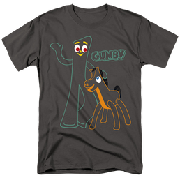 Gumby Outlines Men's Regular Fit T-Shirt Men's Regular Fit T-Shirt Gumby   