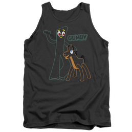 Gumby Outlines Men's Tank Men's Tank Gumby   