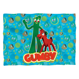 Gumby Best Friends (Front/Back Print) - Pillow Case Pillow Cases Gumby   