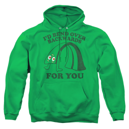 Gumby Bend Backwards - Pullover Hoodie Pullover Hoodie Gumby   