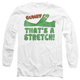 Gumby That's A Stretch Men's Long Sleeve T-Shirt Men's Long Sleeve T-Shirt Gumby   