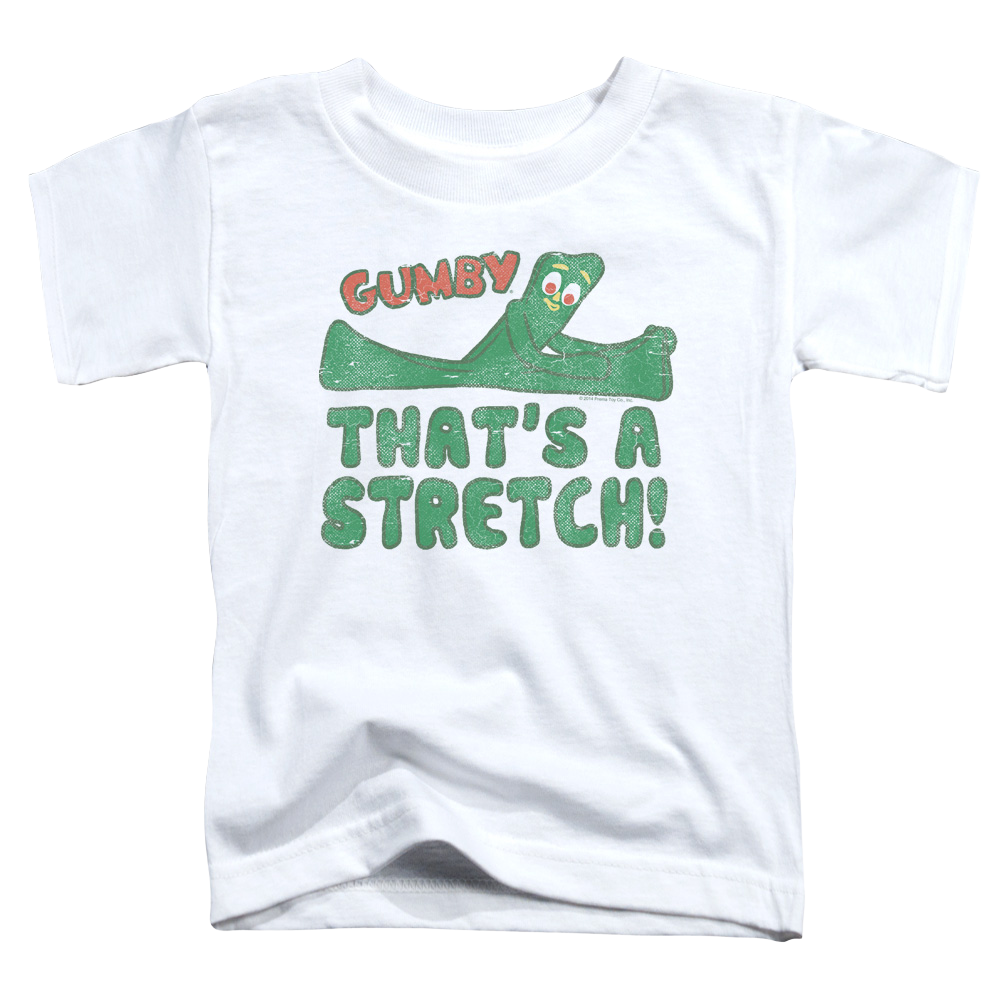 Gumby That's A Stretch Kid's T-Shirt (Ages 4-7) Kid's T-Shirt (Ages 4-7) Gumby   