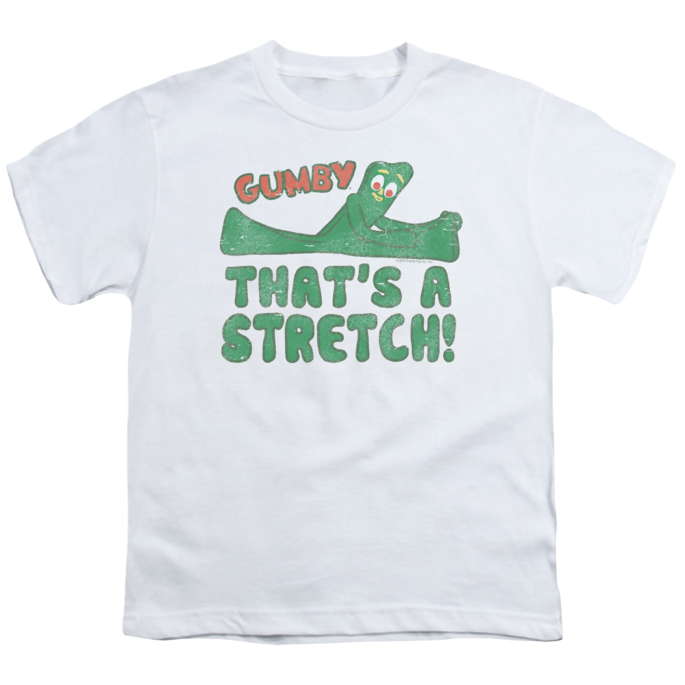 Gumby That's A Stretch Youth T-Shirt (Ages 8-12) Youth T-Shirt (Ages 8-12) Gumby   
